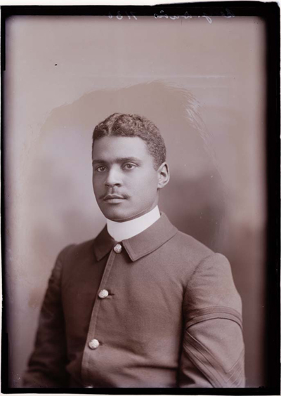 Benjamin O. Davis Photographic Print from Glass Negative (1901)