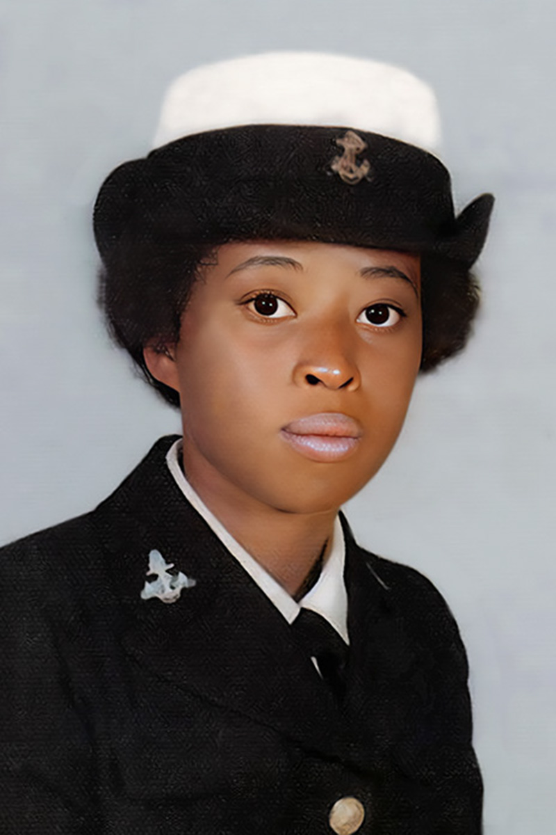 Mary Roberson Navy Service Photo