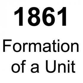 1861: The Start of the Civil War and the Raising of a Company