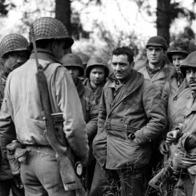 28th Division Band and Quartermaster Company Regroup at Bastogne