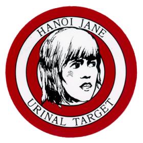 Jane Fonda Urinal Target