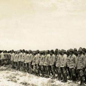Japanese Naval Forces Await Surrender on Majuro, Marshall Islands