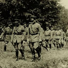 King George V Visits the 33rd Division
