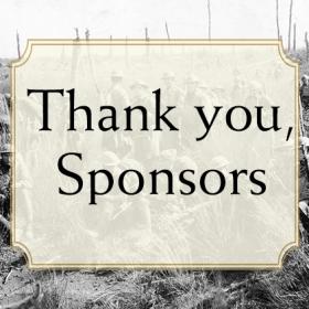 Thank you sponsors
