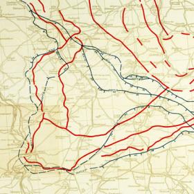 Map to Illustrate the Offensive of the St. Mihiel Salient