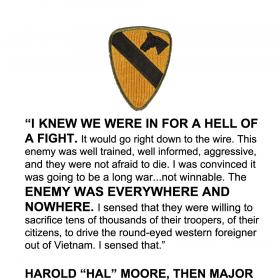 HAROLD "HAL" MOORE, THEN MAJOR