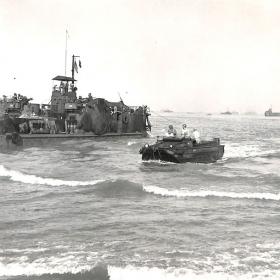 Coming Ashore at Lingayen Bay