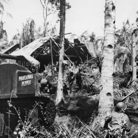 Iron Cavalry Drives Forward on Leyte