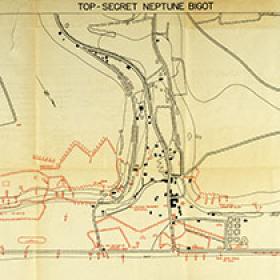 Top-Secret Assault Map of Les Moulins, France