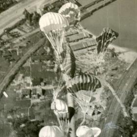 Supplies Dropped on POW Camps in Japan
