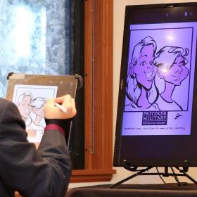 caricature artist